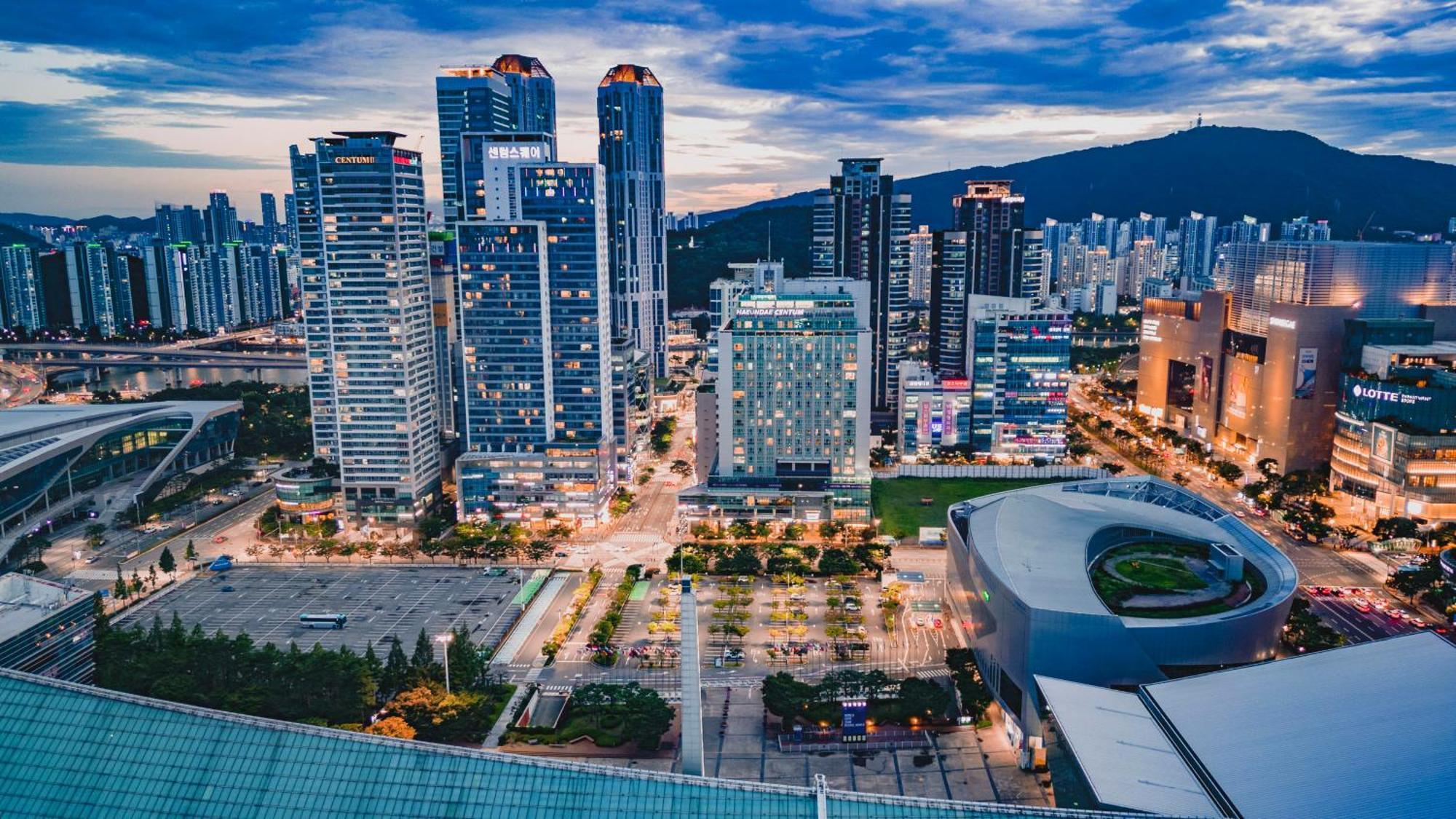 Centum Convention Hotel In Centum Busan Exterior foto
