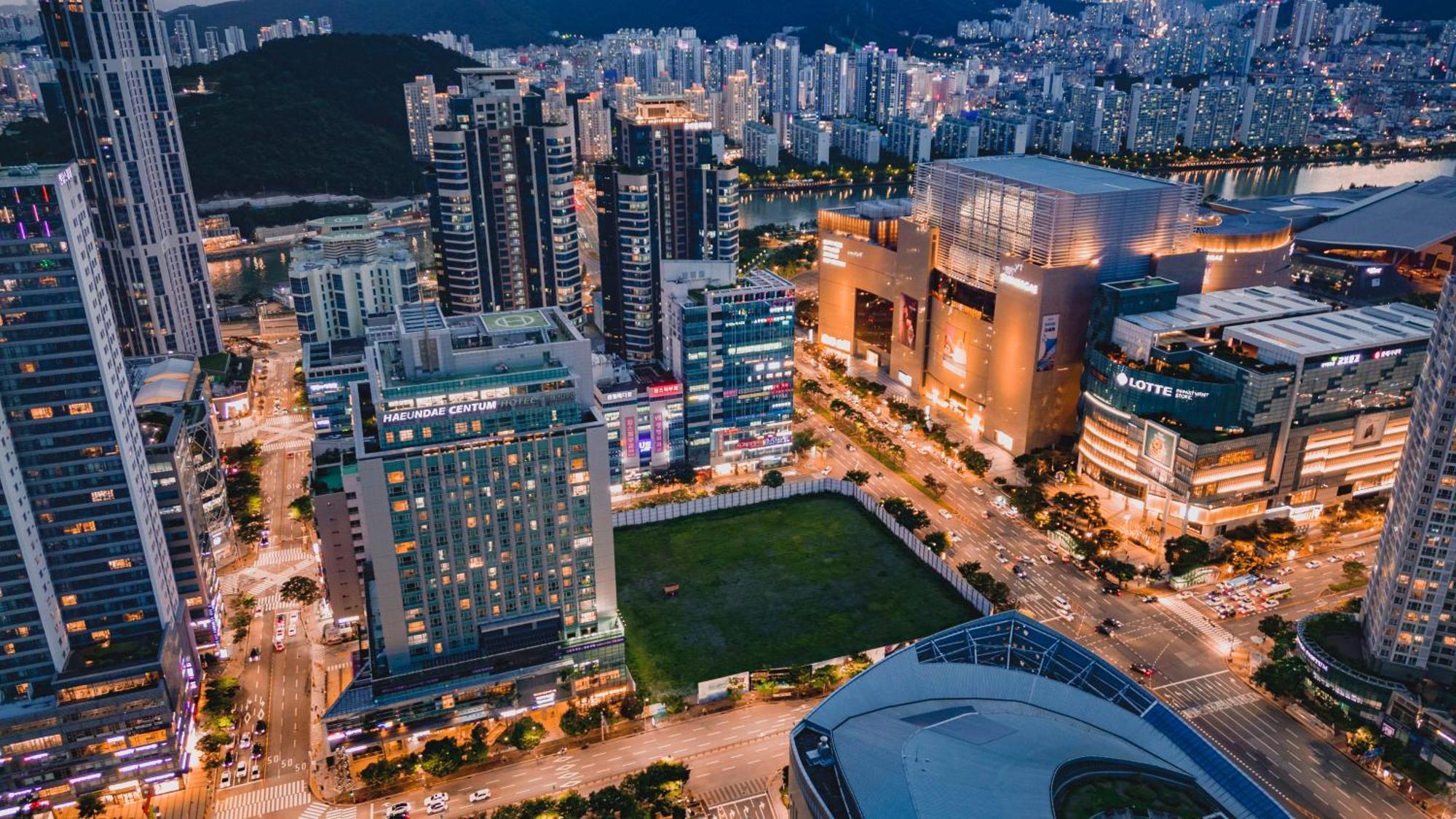 Centum Convention Hotel In Centum Busan Exterior foto